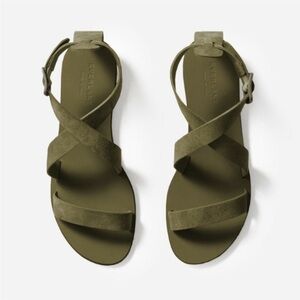 Everlane Olive Green Sandals